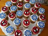 Spiderman Cupcakes Decorating Ideas