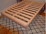 Build Bed Frame Wood Images