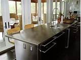 Kitchen Stainless Steel Island Images