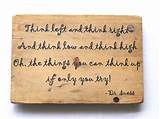 Photos of Quotes Painted On Wood