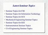 Latest Technology Topics For Presentation In Computer Science Photos