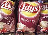Pictures of Lays Ketchup Chips Canada
