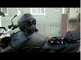 Black Chrome Motorcycle Helmet Pictures