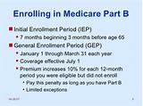 General Enrollment Medicare Part B Images
