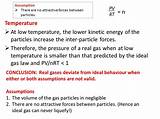 Ideal Gas Law Assumptions Photos