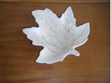 Pictures of Maple Leaf Shaped Plates