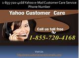 Yahoo Email Customer Service Phone Number Pictures