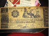 Photos of Republic Of Texas 3 Dollar Bill