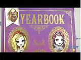 Photos of Ever After High Yearbook