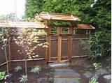 Pictures of Japanese Style Garden Fencing