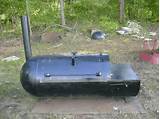 Pictures of Propane Tank Smoker