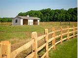 Photos of Horse Rail Fencing