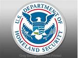 Department Of Homeland Security Stickers Images