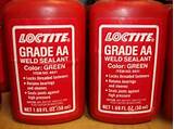 Photos of Loctite Weld Sealant