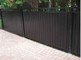 Privacy Screens For Wrought Iron Fences Photos
