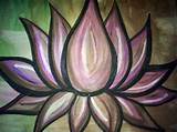 Lotus Flower Painting Pictures