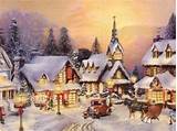 Old Fashioned Christmas Village Images