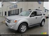 2008 Silver Ford Escape Images