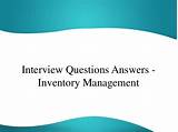 Inventory Management Questions And Answers Images