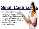 Pictures of Instant Small Cash Loans No Credit Check