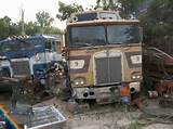 Images of Semi Trucks Junk Yards