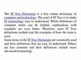 Technology Terminology Dictionary