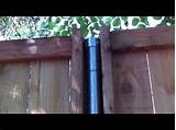 Build A Wood Fence With Metal Posts Images