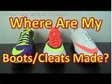 What Are Soccer Cleats Made Out Of