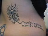 Quote Tattoos For Women Photos