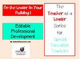 Images of Professional Development Ideas For Special Education Teachers