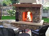 Gas Wood Fireplace Combo Images