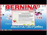 Images of Bernina Embroidery Software 7 Upgrade