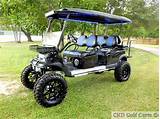 Images of Used Lifted Gas Golf Carts For Sale