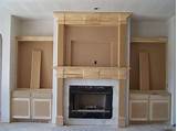 Electric Fireplace With Bookcases White Images