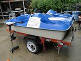 Paddle Boat And Trailer