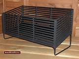 Wood Pellet Baskets For Wood Stoves