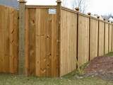 Pictures of Custom Wood Fence Designs