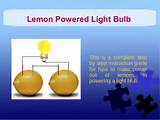 Pictures of Light Bulb Changes Electrical Energy Into