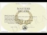 Masters Degree Program Photos