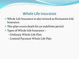 Limited Payment Whole Life Insurance Pictures