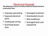 Electrical Energy Hazards