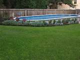 Diy Above Ground Pool Landscaping Pictures