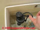 Photos of Toilet Repair Leaking Tank