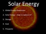 Ppt On Solar Thermal Energy