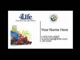 4life Business Cards