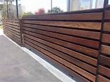 Horizontal Wood Fencing Images