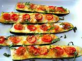 Pictures of Zucchini Tomatoes Mozzarella Cheese Recipes