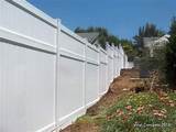 Images of 8 Foot Tall Vinyl Fence