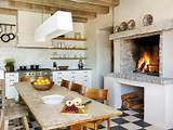 Kitchen Fireplace Images