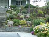 Rock Landscaping On A Slope